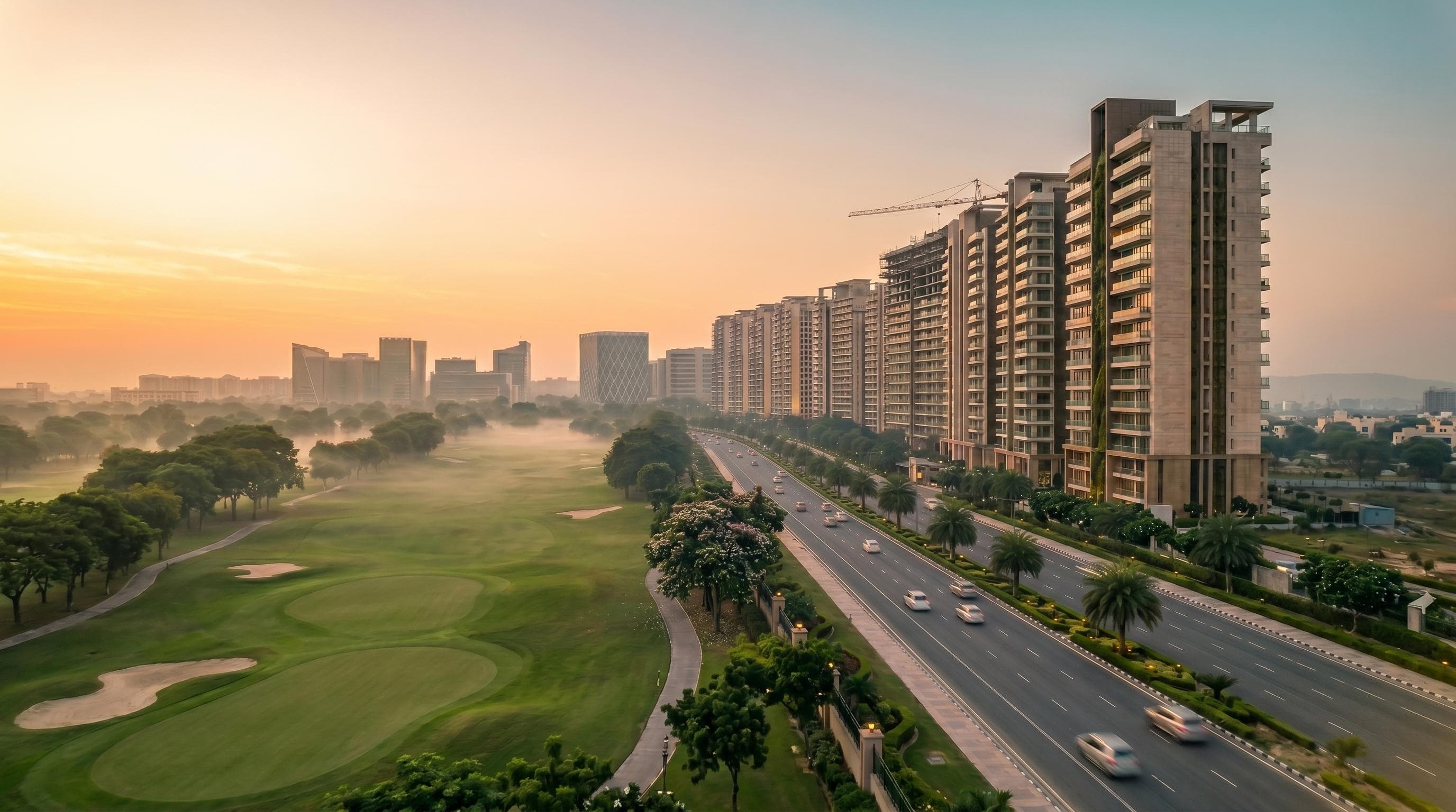 Golf Course Extension Road